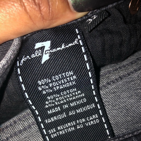 7 For All Mankind Ripped Jeans - Picture 8 of 8